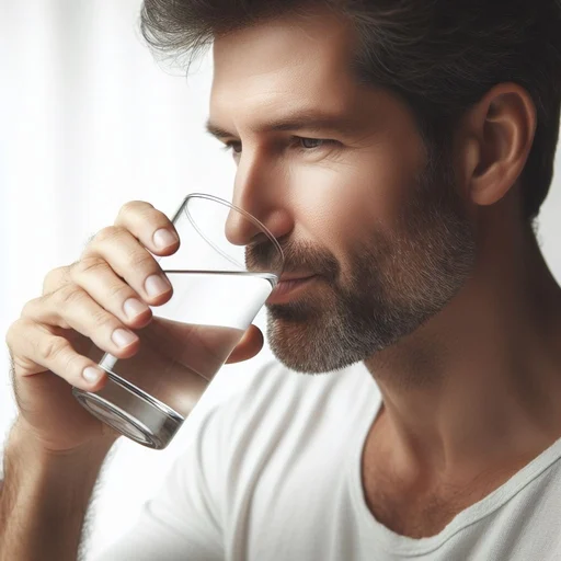 man-drinking-water