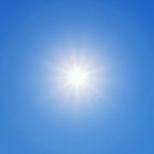 Where is the sun