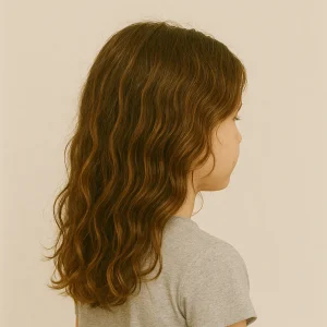 wavy hair
